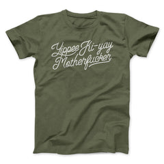 Yipee Ki-Yay Funny Movie Unisex T-Shirt Present For Friends - Zadago