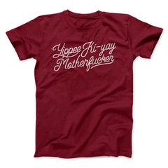 Yipee Ki-Yay Funny Movie Unisex T-Shirt Present For Friends - Zadago