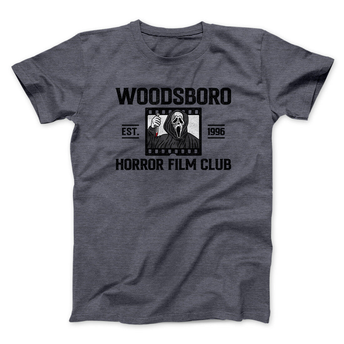 Woodsboro Horror Film Club Funny Movie Unisex T-Shirt Gift For Friends - Zadago