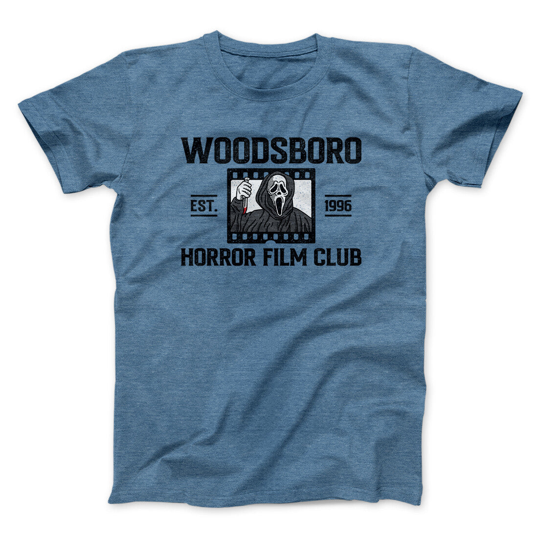 Woodsboro Horror Film Club Funny Movie Unisex T-Shirt Gift For Friends - Zadago