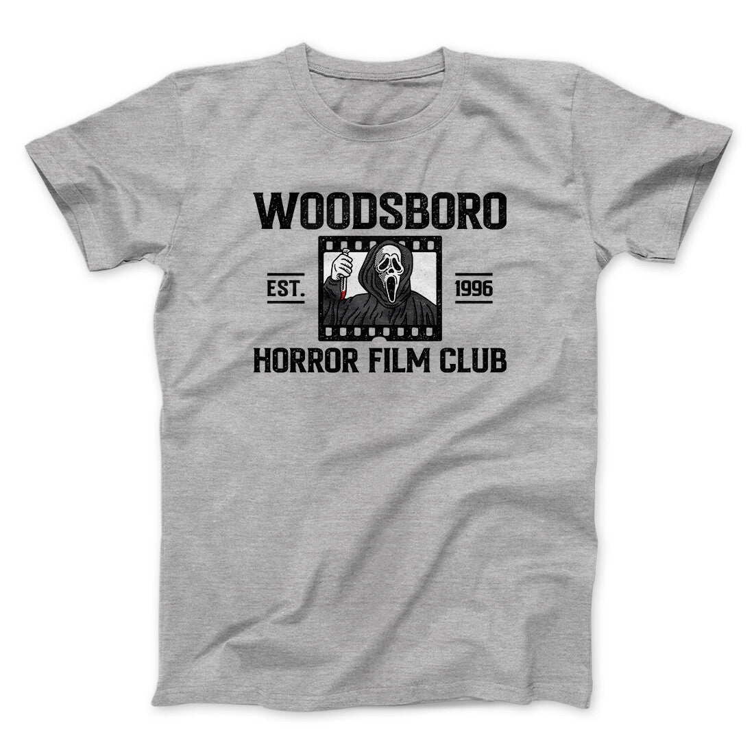 Woodsboro Horror Film Club Funny Movie Unisex T-Shirt Gift For Friends - Zadago