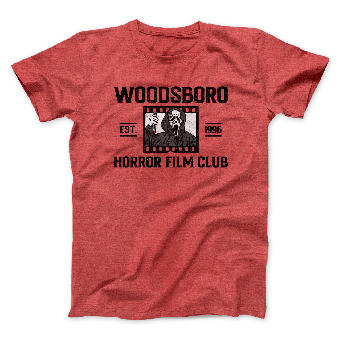 Woodsboro Horror Film Club Funny Movie Unisex T-Shirt Gift For Friends - Zadago