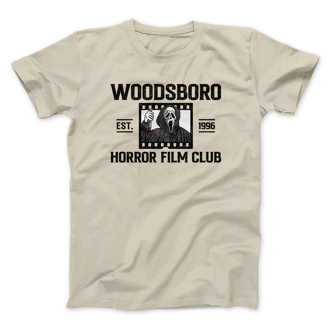 Woodsboro Horror Film Club Funny Movie Unisex T-Shirt Gift For Friends - Zadago