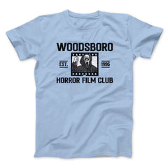 Woodsboro Horror Film Club Funny Movie Unisex T-Shirt Gift For Friends - Zadago