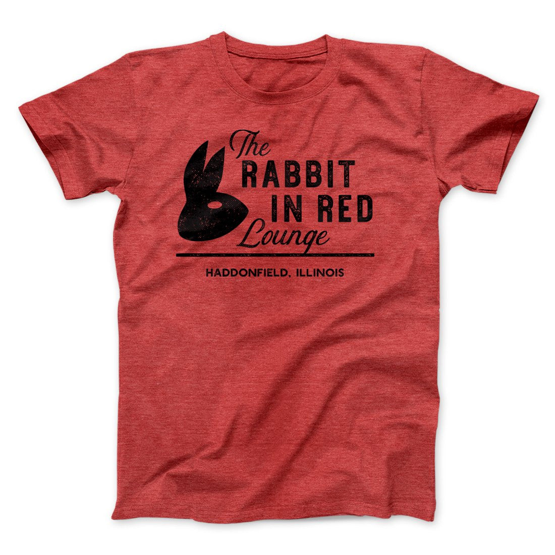 The Rabbit in Red Lounge Funny Movie Unisex T-Shirt Present For Friends - Zadago