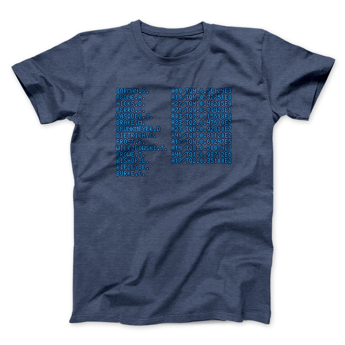 Uss Sulaco Crew List Unisex T-Shirt Gift For Friends - Zadago