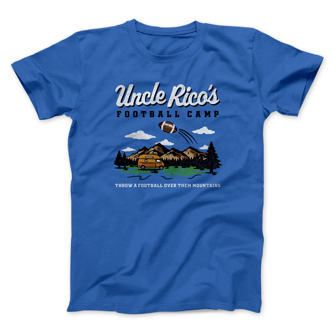 Uncle Rico's Football Camp Funny Movie Unisex T-Shirt Present For Friends - Zadago
