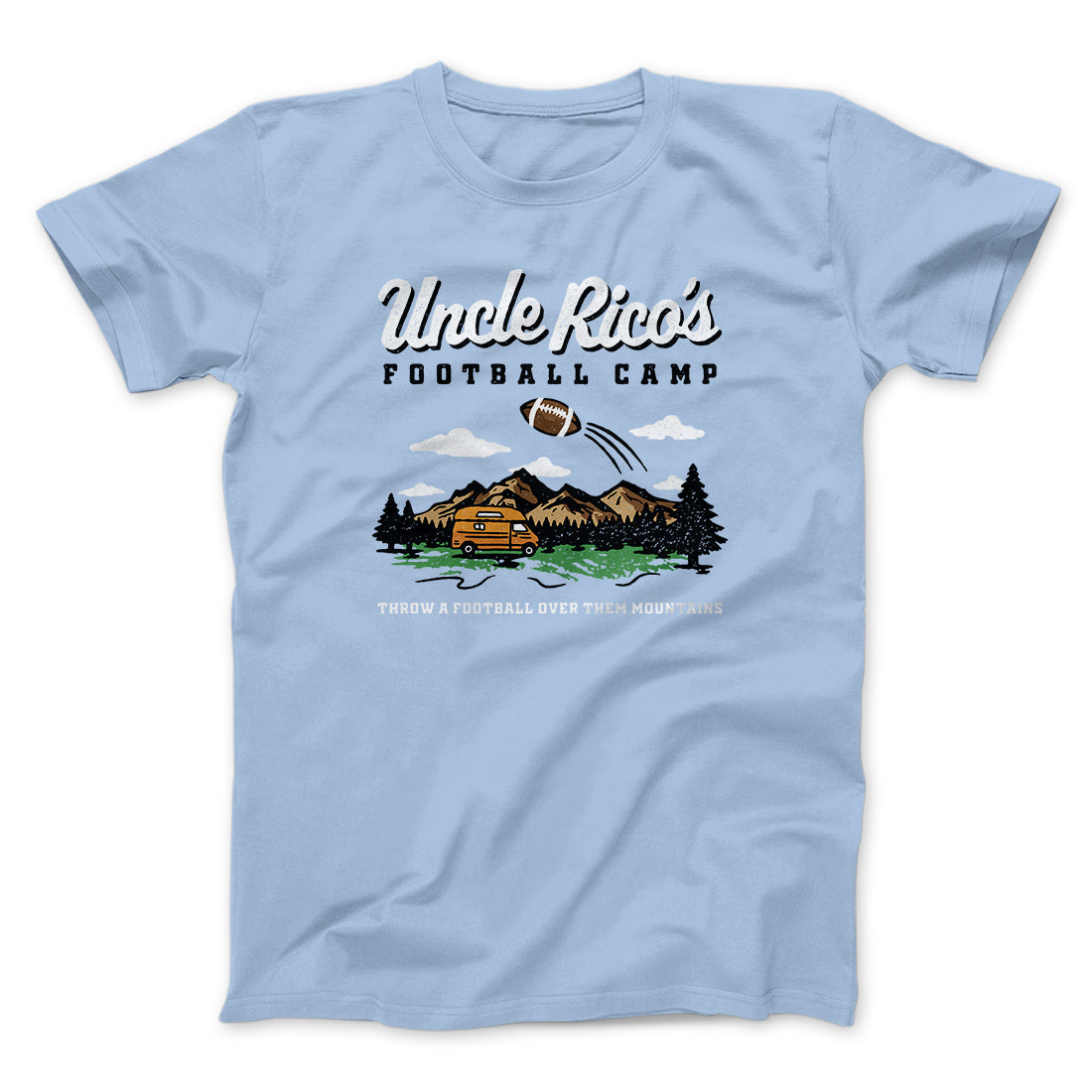 Uncle Rico's Football Camp Funny Movie Unisex T-Shirt Present For Friends - Zadago
