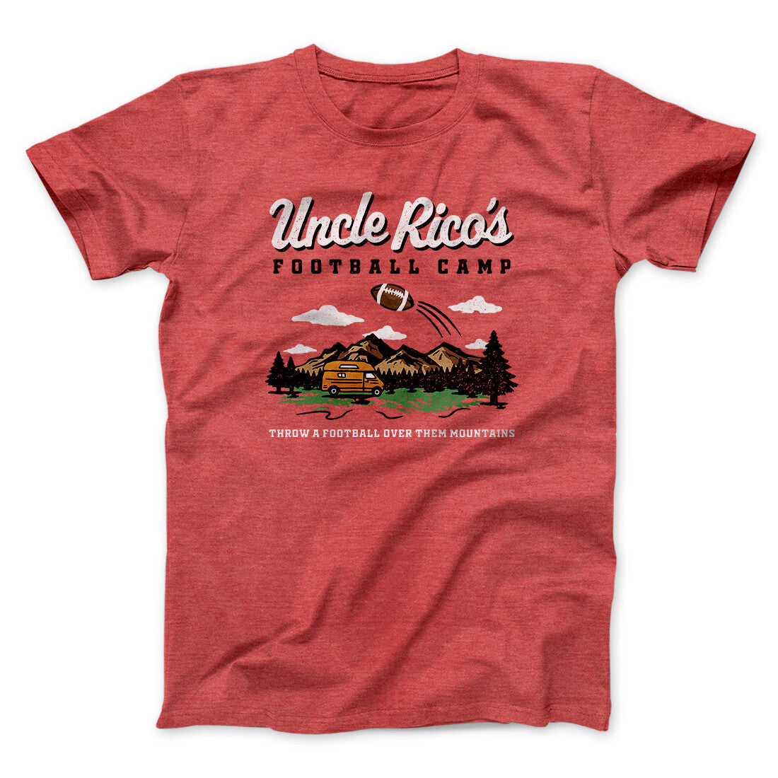 Uncle Rico's Football Camp Funny Movie Unisex T-Shirt Present For Friends - Zadago