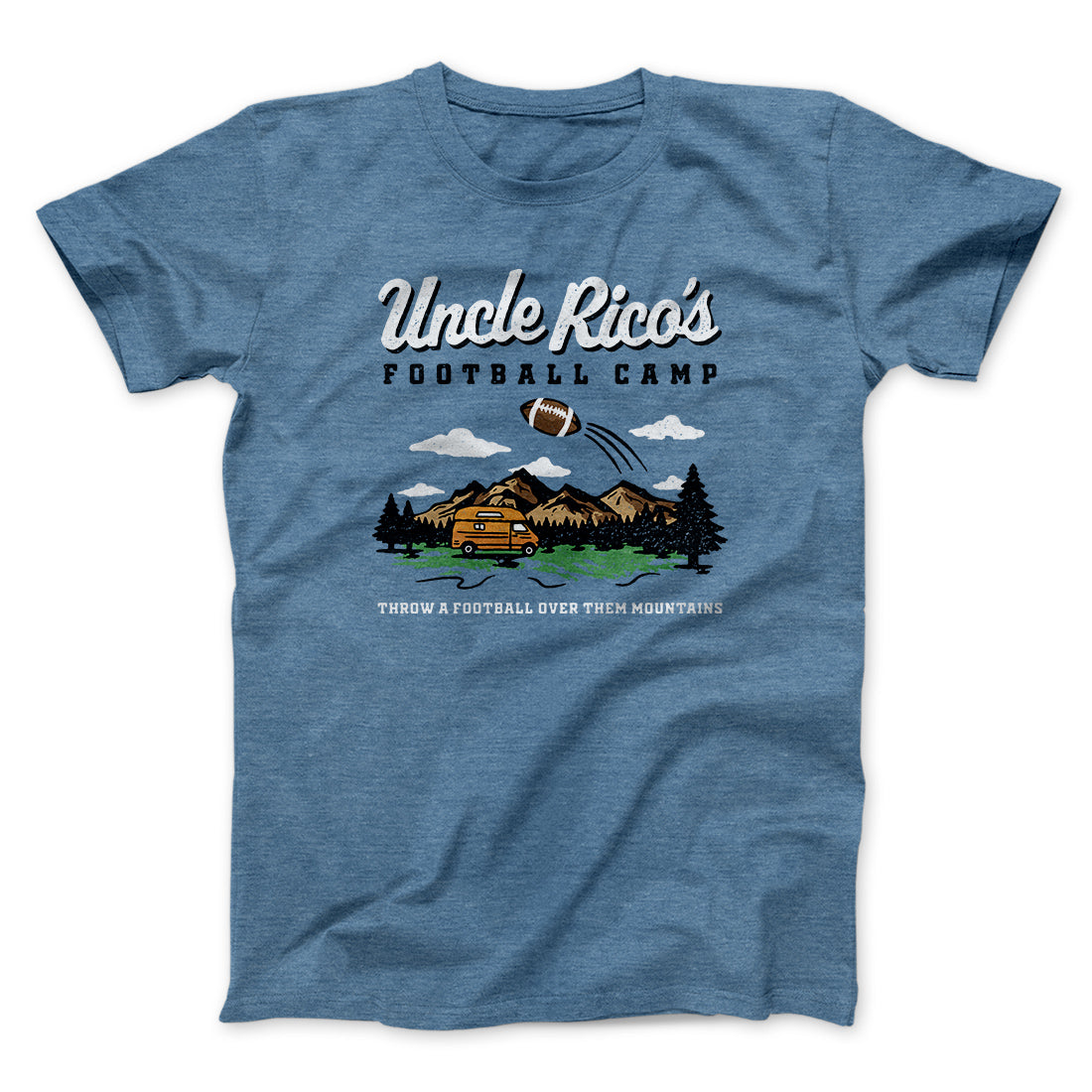 Uncle Rico's Football Camp Funny Movie Unisex T-Shirt Present For Friends - Zadago