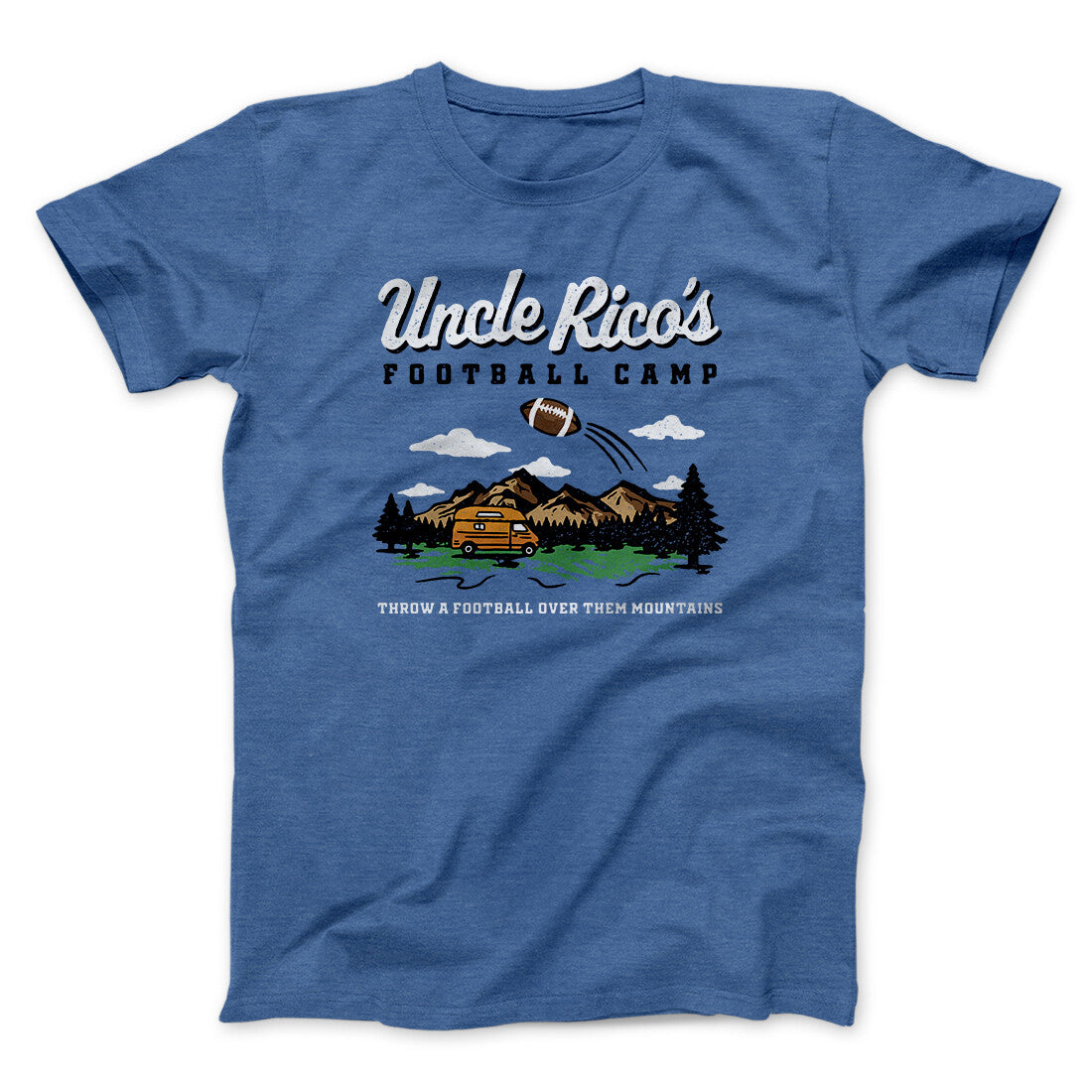 Uncle Rico's Football Camp Funny Movie Unisex T-Shirt Present For Friends - Zadago