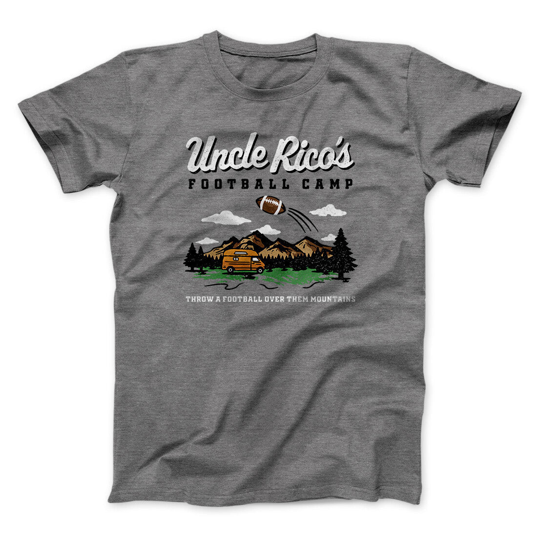 Uncle Rico's Football Camp Funny Movie Unisex T-Shirt Present For Friends - Zadago