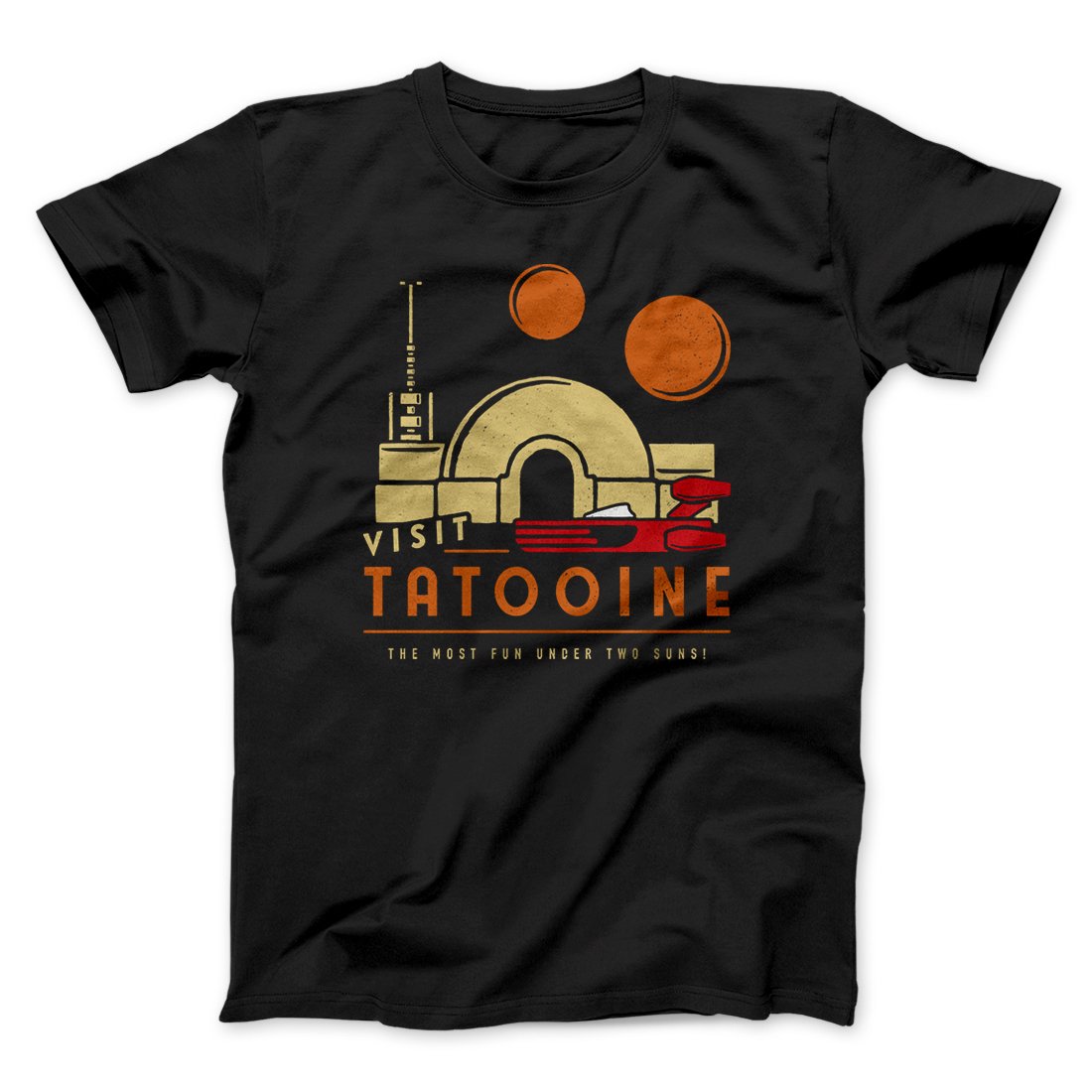 Visit Tatooine Funny Movie Unisex T-Shirt Best Gift For Friends - Zadago