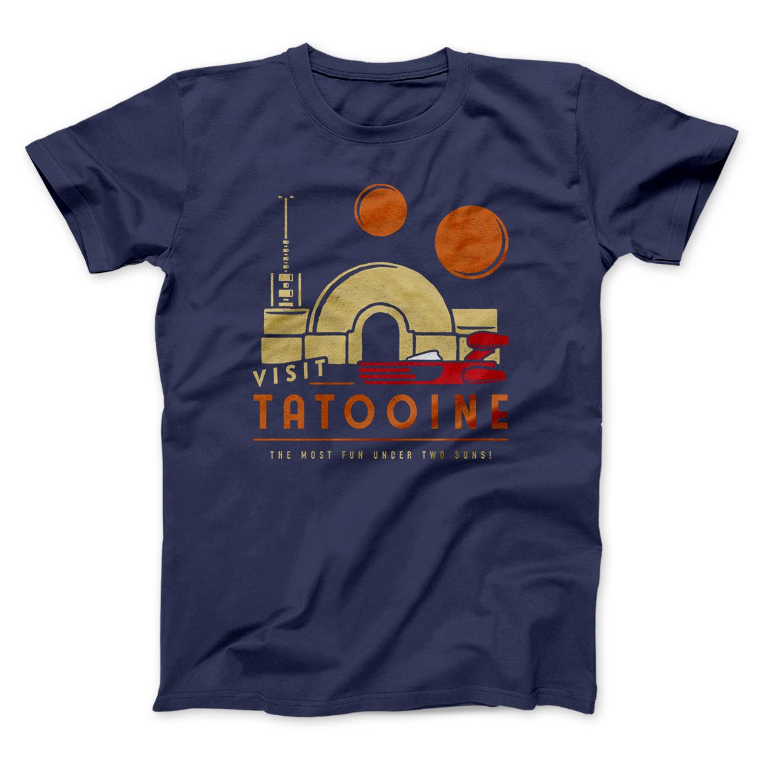 Visit Tatooine Funny Movie Unisex T-Shirt Best Gift For Friends - Zadago