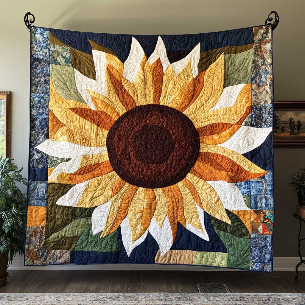 Summer Sunflower WP2611036CL Quilt