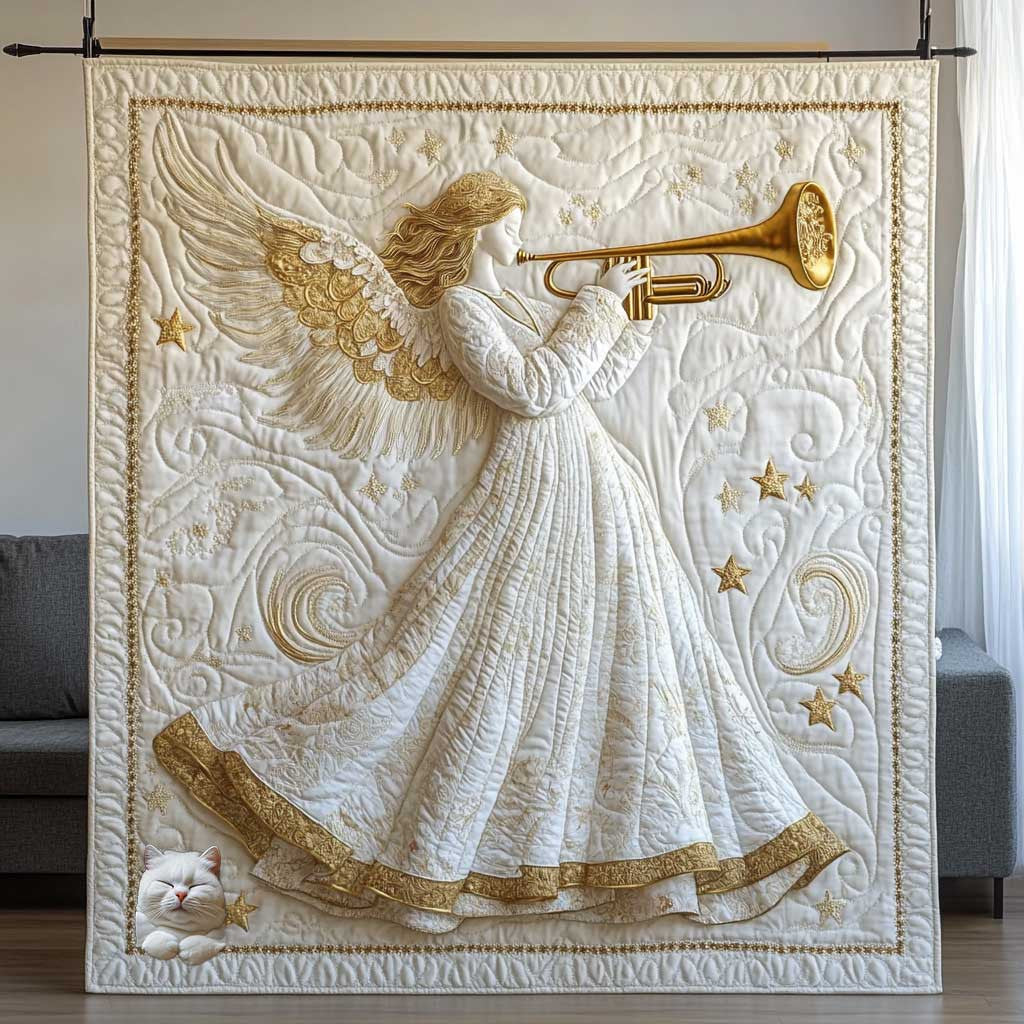 Angel Blessing WP2811002CL Quilt