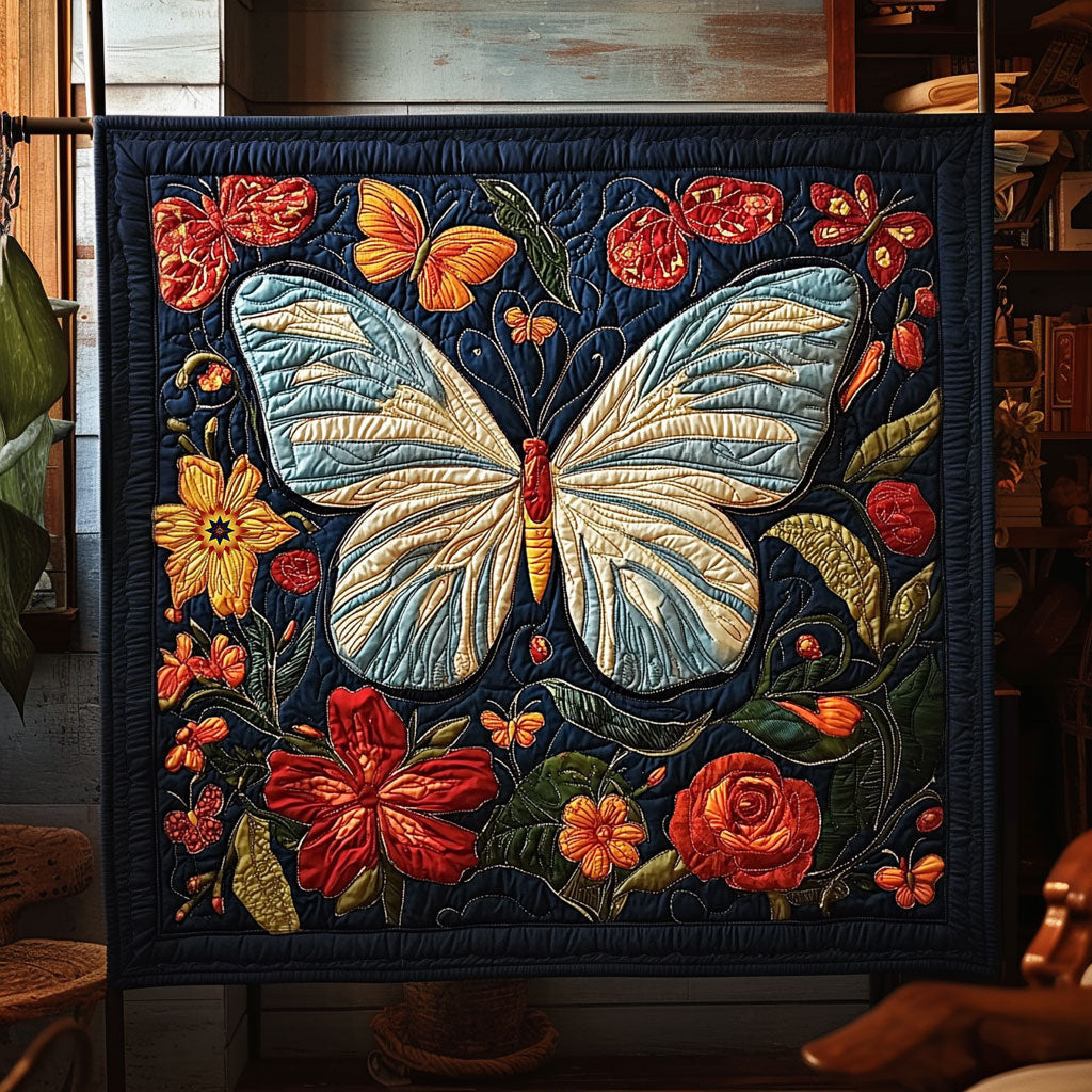 Flower Butterfly WJ2711024CL Quilt