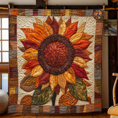 Rustic Sunflower WN2111055CL Quilt