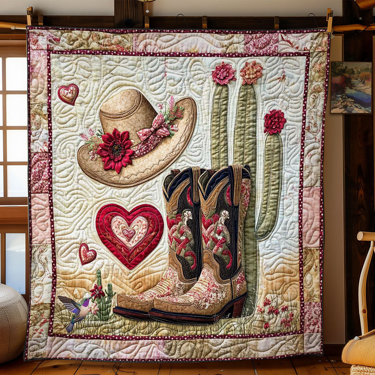 Cowboy Love WN0412054CL Quilt
