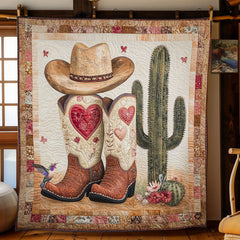 Cowboy Desert Love WN0412059CL Quilt