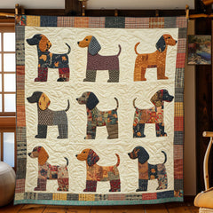 Dachshund WJ0312023CL Quilt