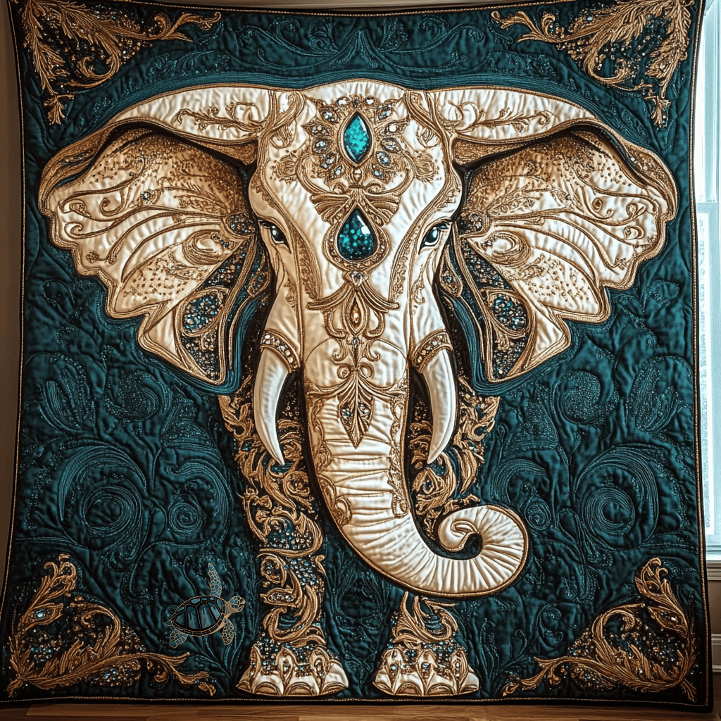Majestic Elephant XR0312002CL Quilt