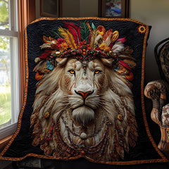Native American Lion WY2811025CL Quilt