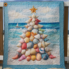 Sea Shell Christmas Tree WY2711035CL Quilt