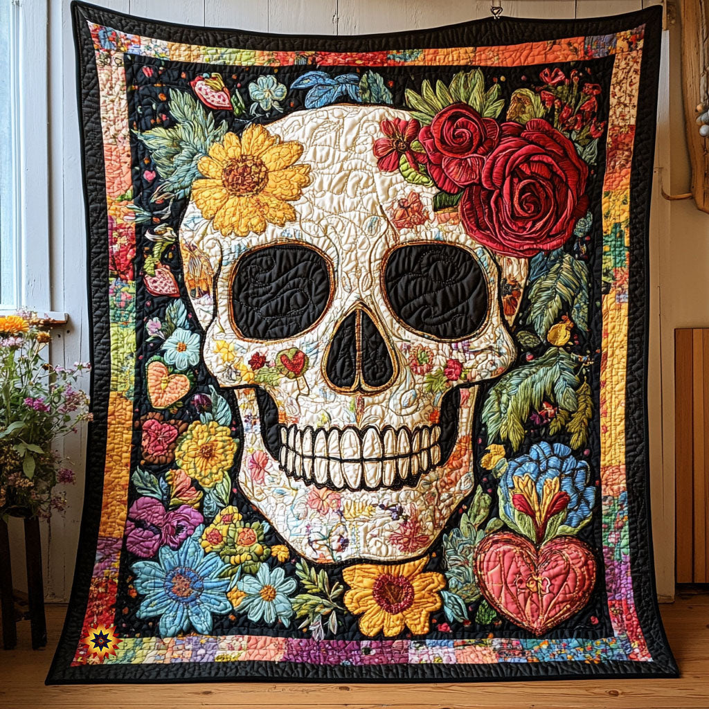Skull WX0412048CL Quilt