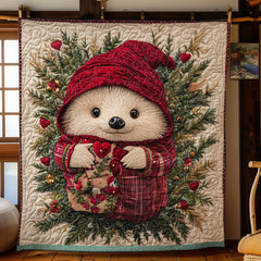 Hedgehog Red WX0412033CL Quilt