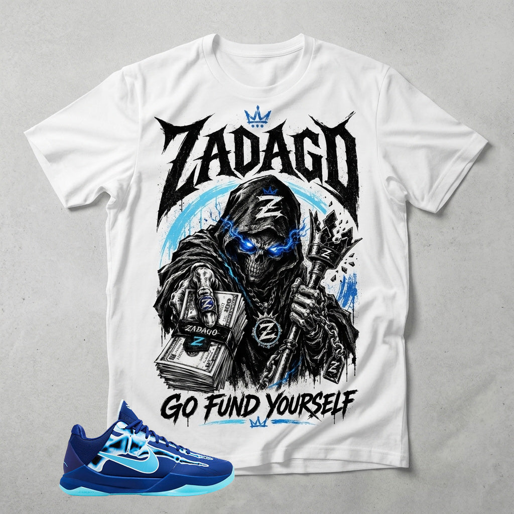 Go Fund Yourself Graphic Tee - Shirt To Match Kobe 5 Protro X-Ray