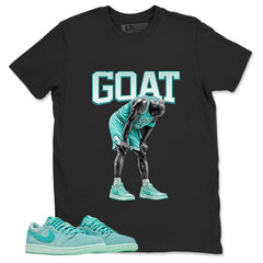 Real Girl Move In Silence Shirt - Match Womens Air Jordan 1 Washed Teal
