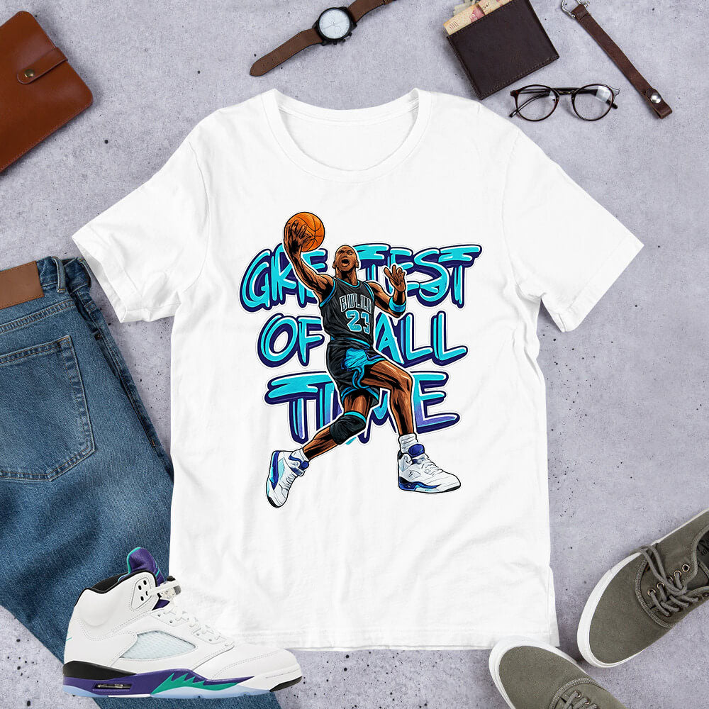 Goat Shirt - Matching Air Jordan 5 Retro 'Grape' 2025