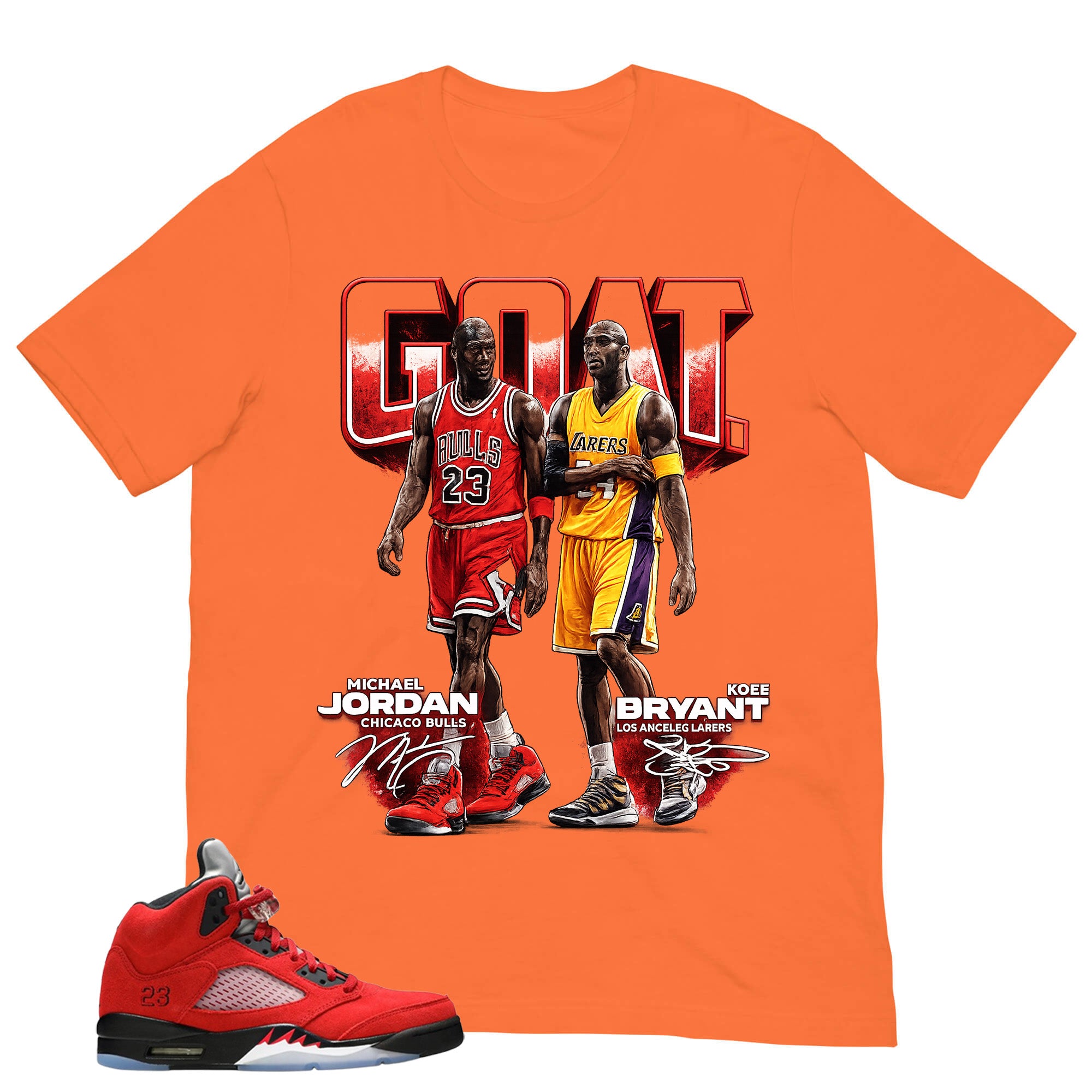 Goat Friend Shirt - Match Air Jordan 5 Raging Bull