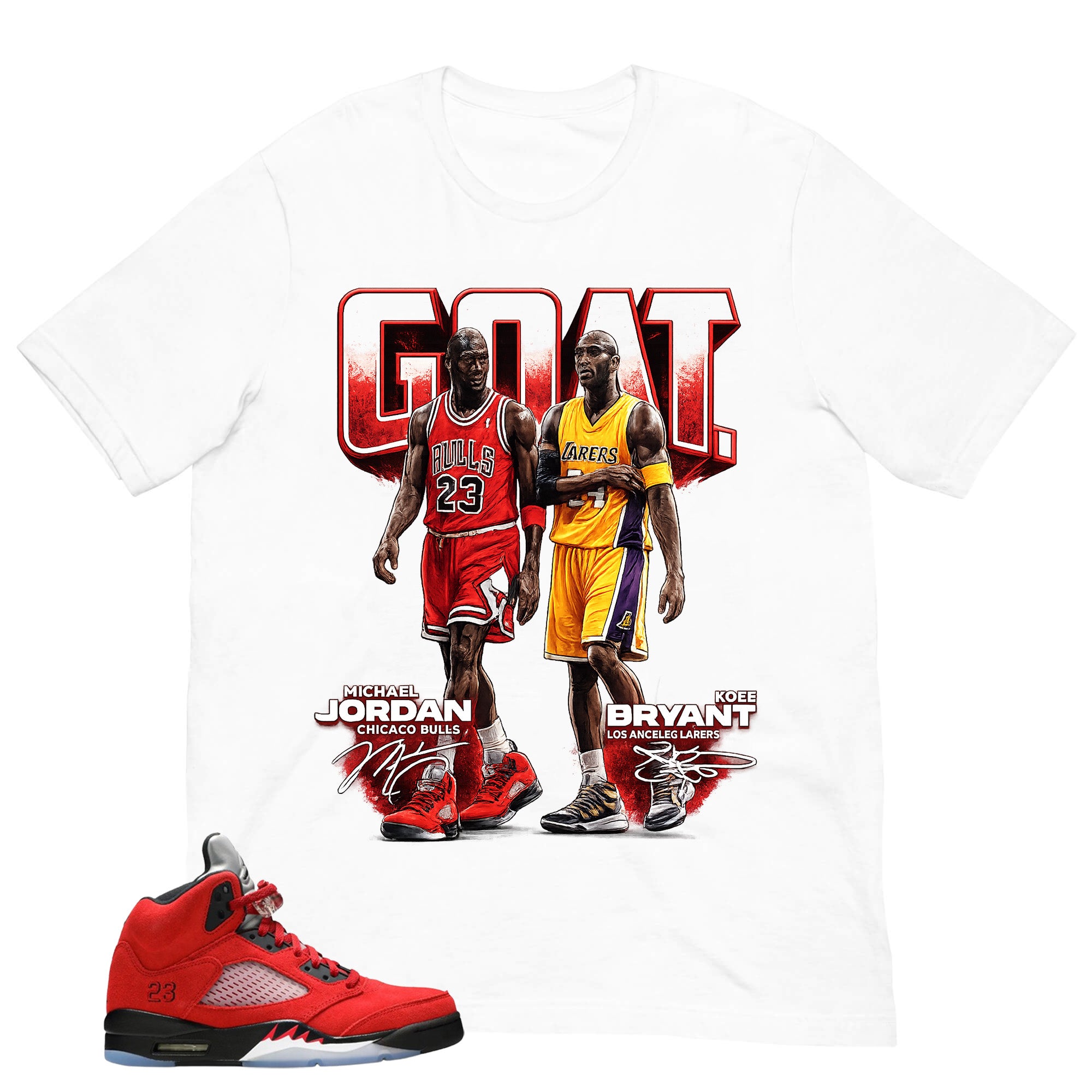 Goat Friend Shirt - Match Air Jordan 5 Raging Bull