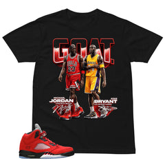 Goat Friend Shirt - Match Air Jordan 5 Raging Bull