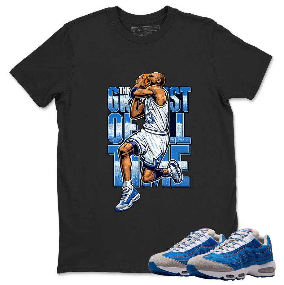Goat Graphic Tee, Shirt to Match Air Max 95 Big Bubble Blue, Air Max 95 Big Bubble Blue Lawson Unisex Shirt