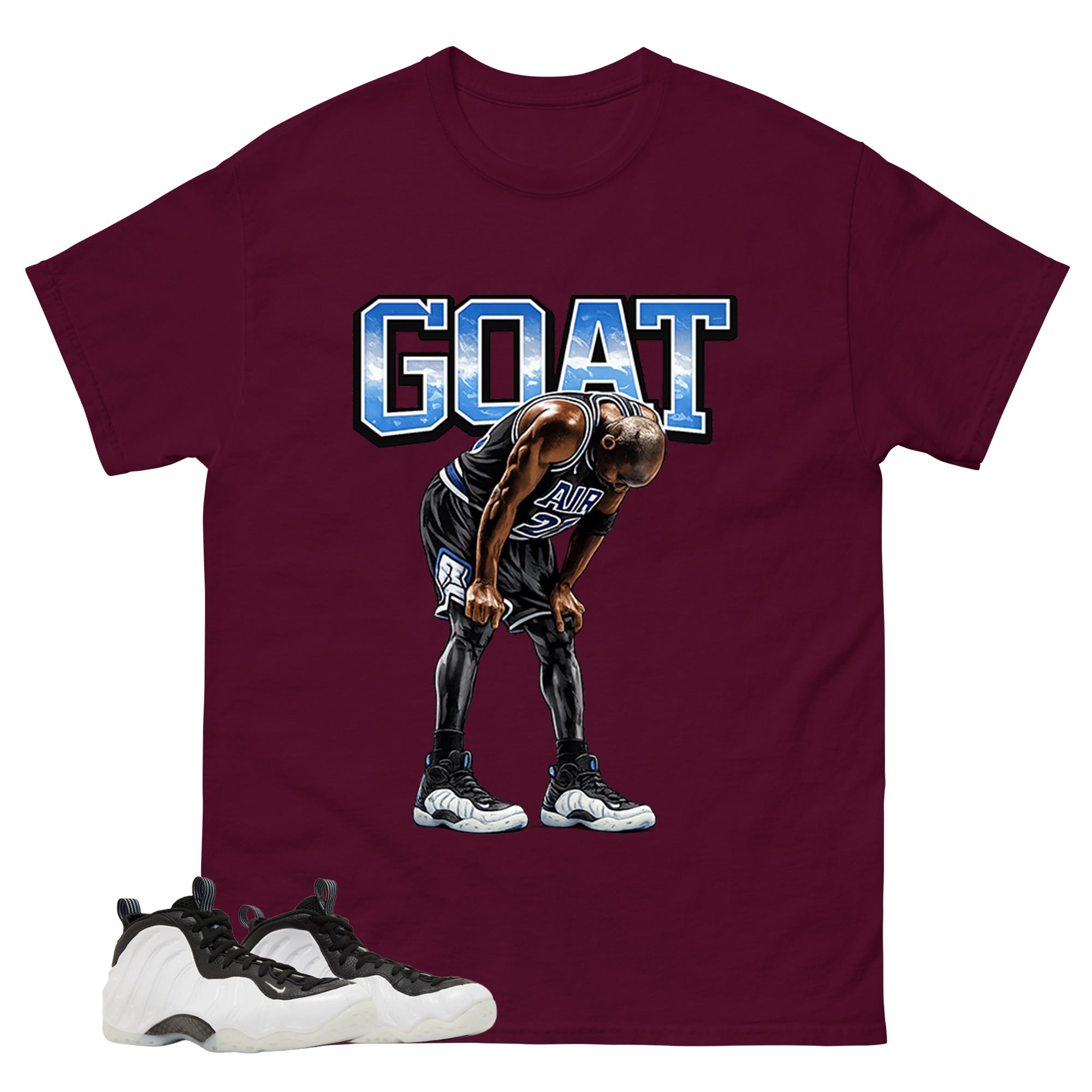 Goat MJ Graphic Tee - Shirt to Match Air Foamposite One Penny