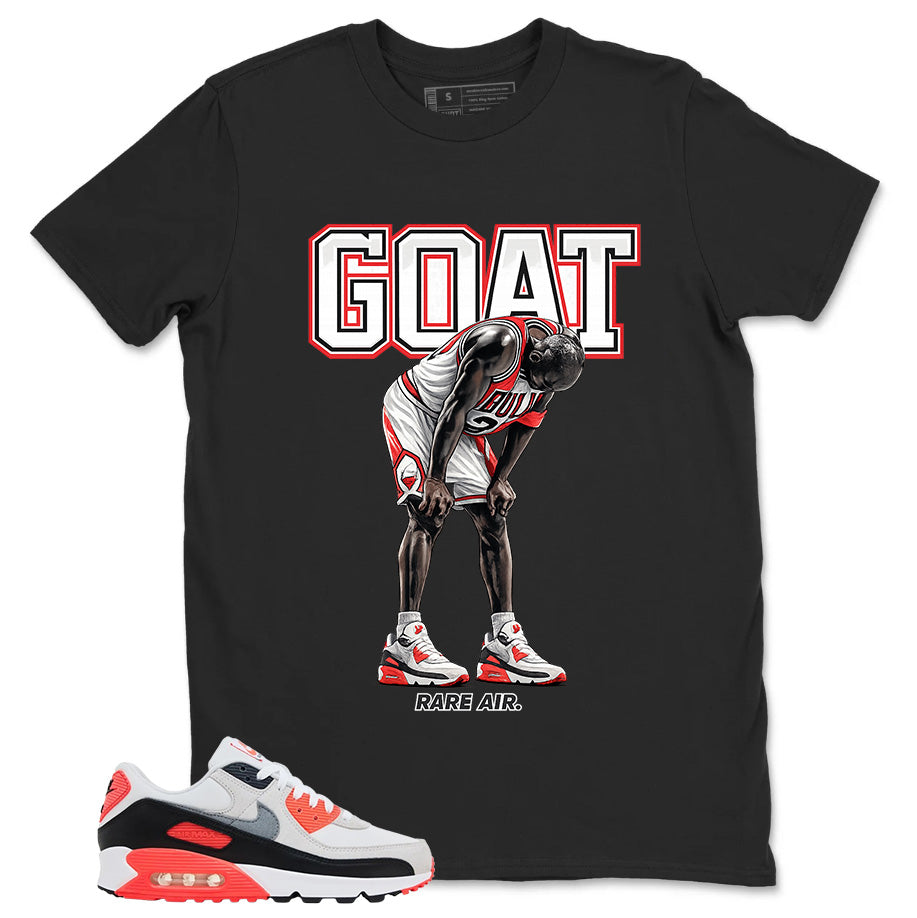 Goat MJ Shirt - Match Air Max 90 Infrared