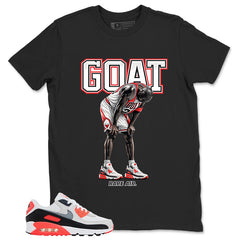 Goat MJ Shirt - Match Air Max 90 Infrared