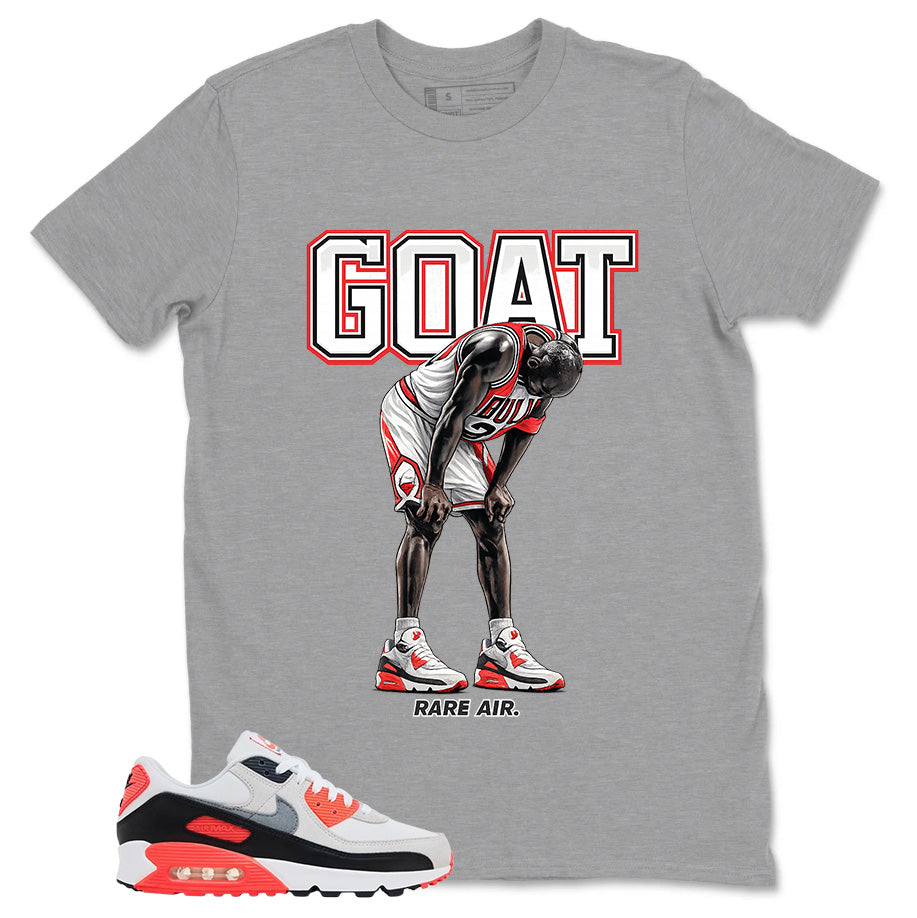 Goat MJ Shirt - Match Air Max 90 Infrared