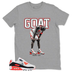 Goat MJ Shirt - Match Air Max 90 Infrared