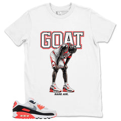 Goat MJ Shirt - Match Air Max 90 Infrared