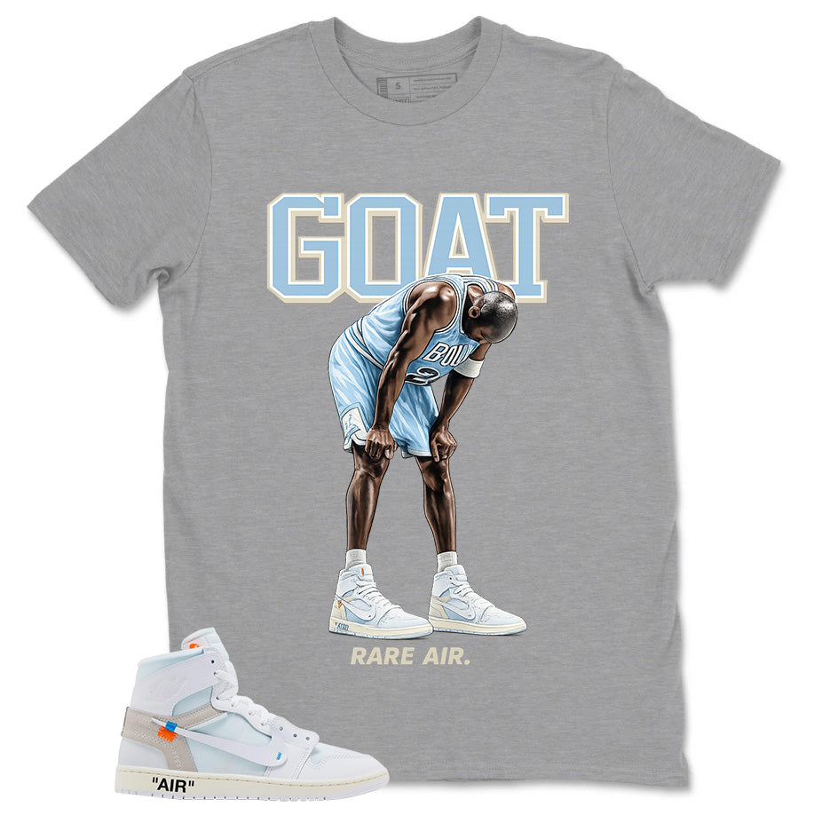 Goat MJ Shirt - Match Virgil Abloh x Air Jordan 1 Alaska