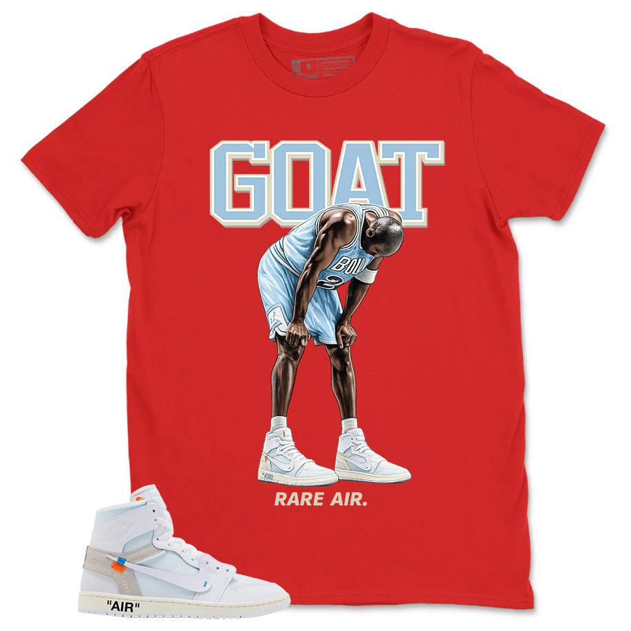 Goat MJ Shirt - Match Virgil Abloh x Air Jordan 1 Alaska
