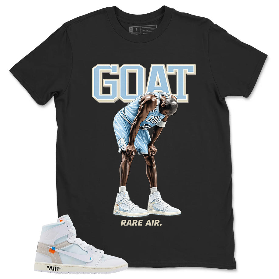 Goat MJ Shirt - Match Virgil Abloh x Air Jordan 1 Alaska