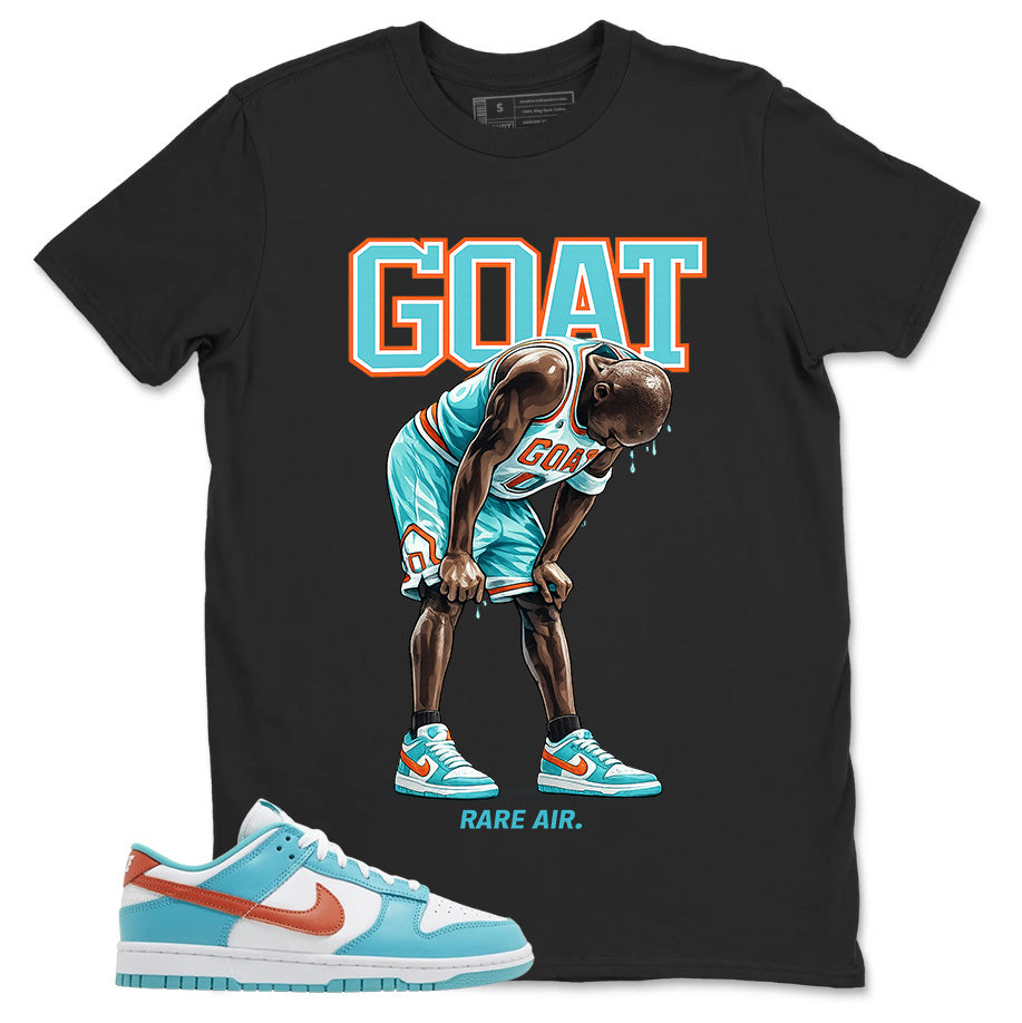 Goat Rare Air MJ Shirt - Match Green Dunk Low Miami Dolphins