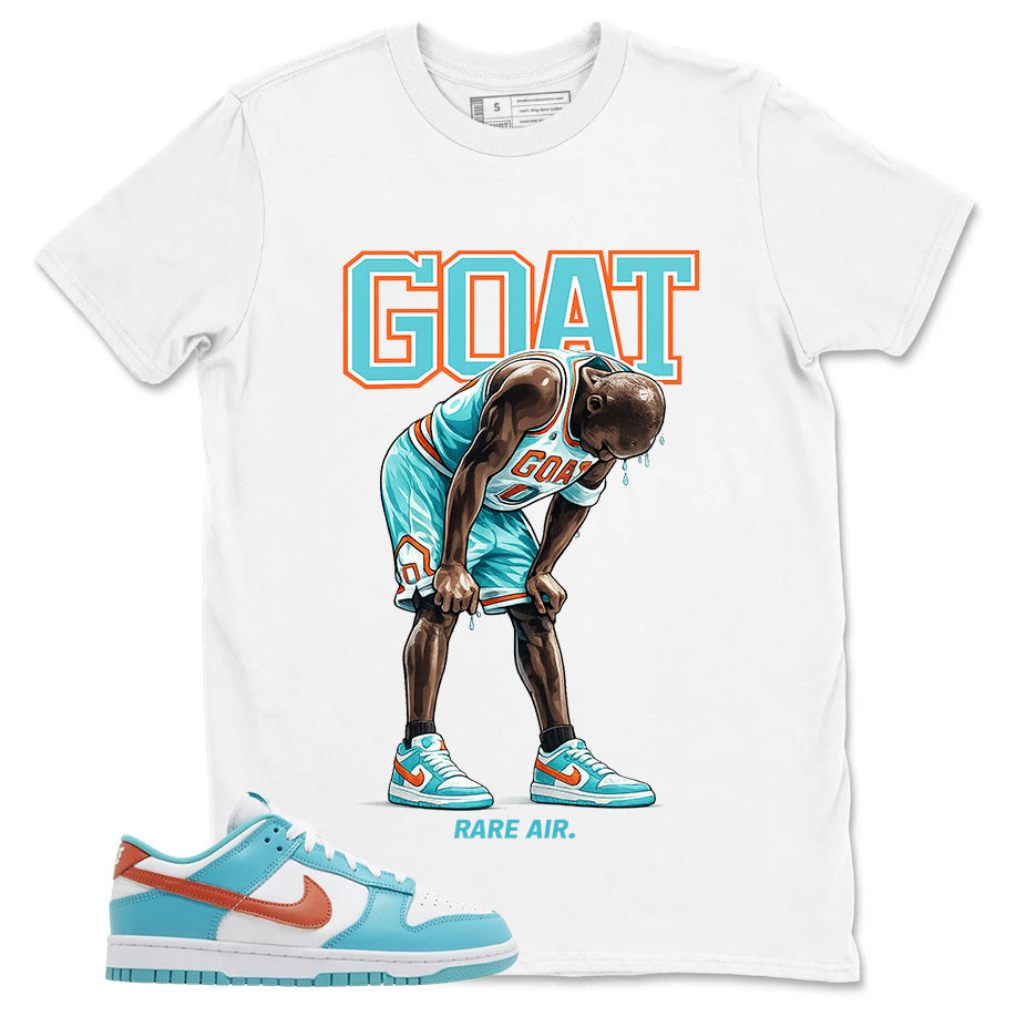 Goat Rare Air MJ Shirt - Match Green Dunk Low Miami Dolphins