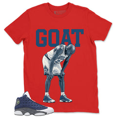 Goat Shirt - Match Air Jordan 13 Flint 2020