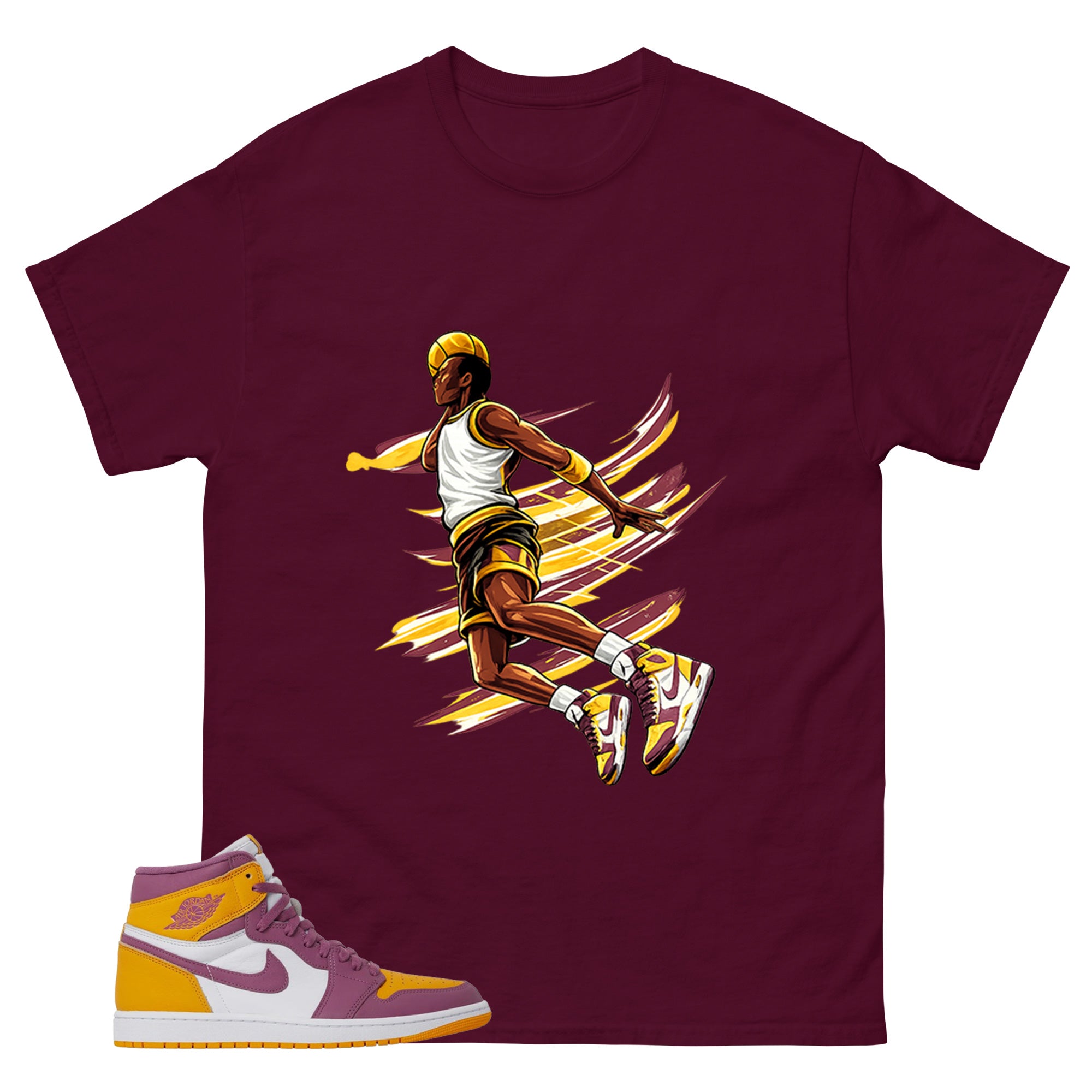 Gold Brotherhood 1s Zadago Shirt Air Ball Graphic